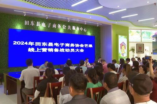 搭乘電商快車，田東芒果香飄萬里